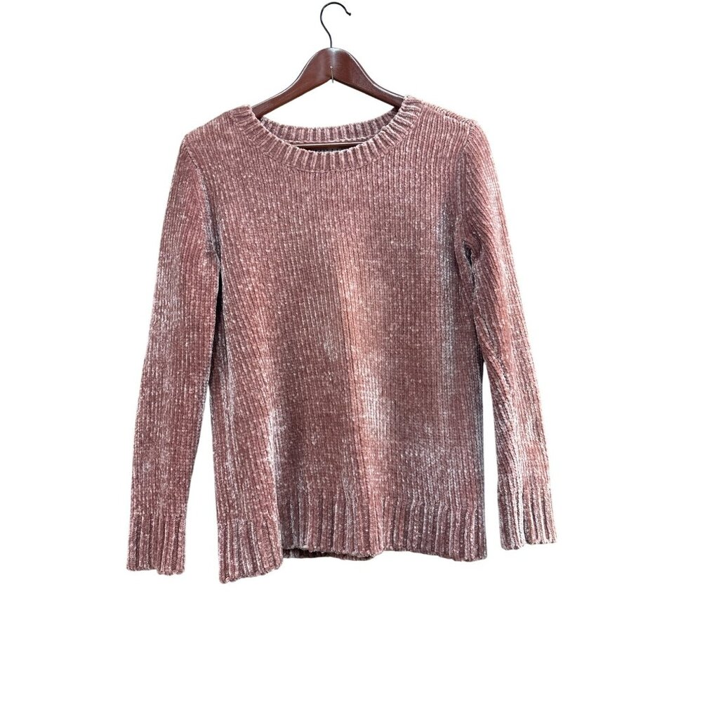 Orvis Womens Chenille Pullover Sweater S Polyester Made In China